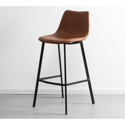 Bar Stool Modern Leather Luxury Foshan Industrial Metal Outdoor Stainless Steel Bai Chair