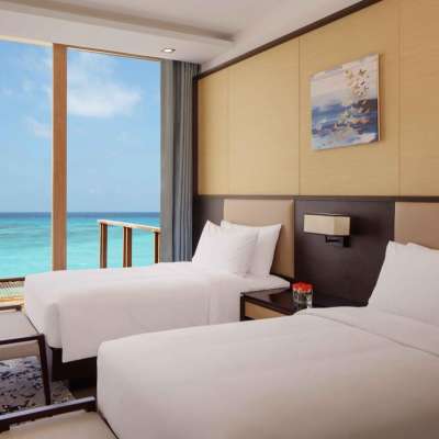 Maldives Radisson Blu luxury tents hotel resort hotel furniture set