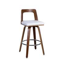 New Style Classical Simple Plywood Leg And Back Swivel Bar Chair