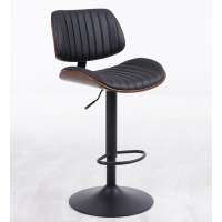 Modern Luxury Adjustable Commercial Bar Stool With PU PVC Fabric Use for Bar